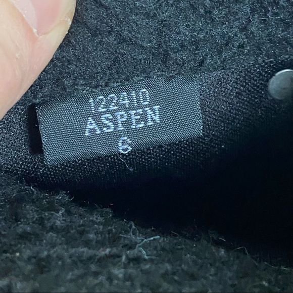 Bjorndal Aspen Black Suede Leather Ankle Boots Women’s 6 - Picture 11 of 11